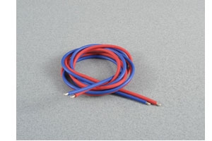 Silicone Wire 1.0mm - 1m Red&Blue